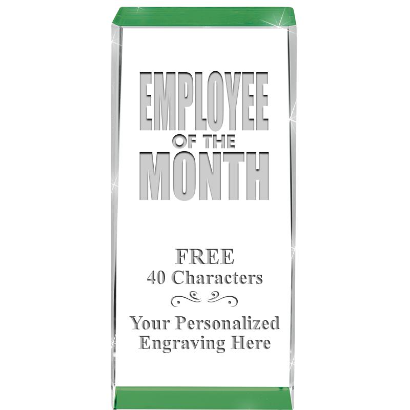 4.5" SPOTLIGHT GREEN CRYSTAL