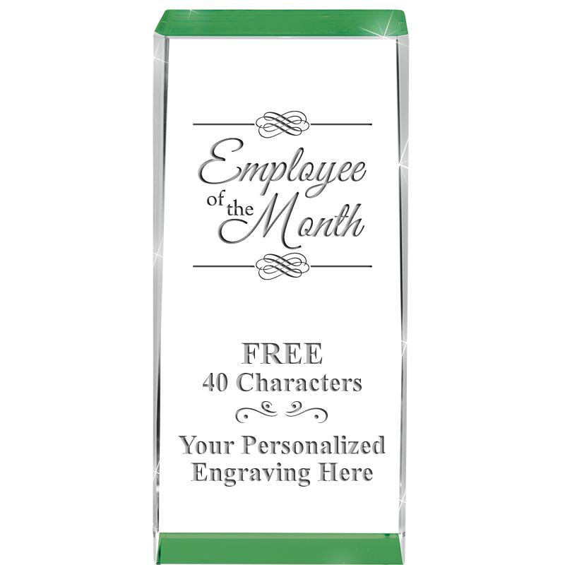 4.5" SPOTLIGHT GREEN CRYSTAL