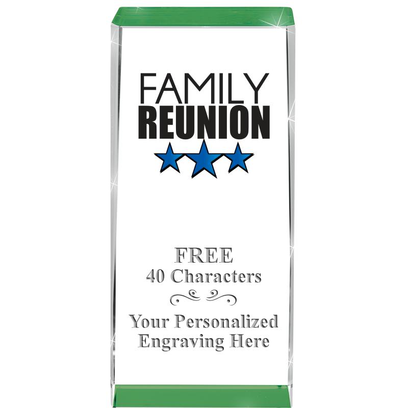 4.5" SPOTLIGHT GREEN CRYSTAL