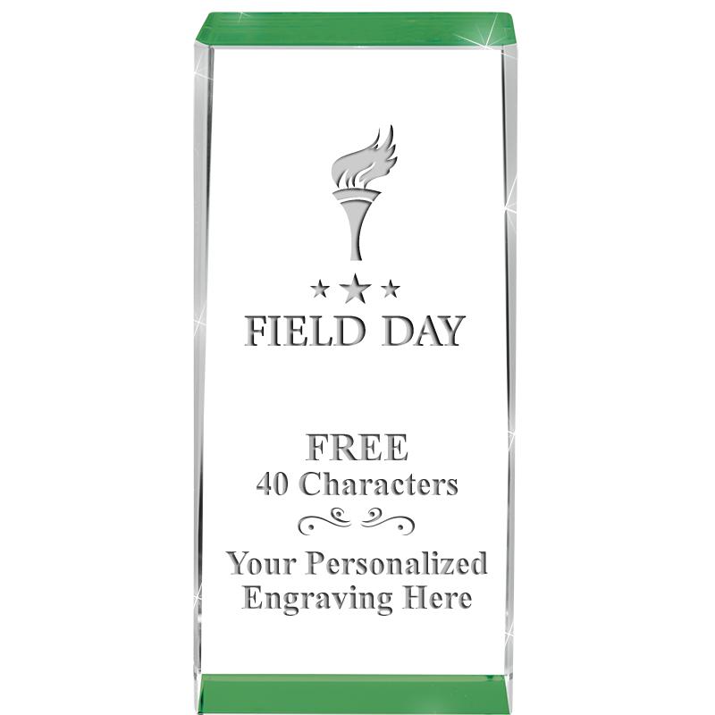 4.5" SPOTLIGHT GREEN CRYSTAL