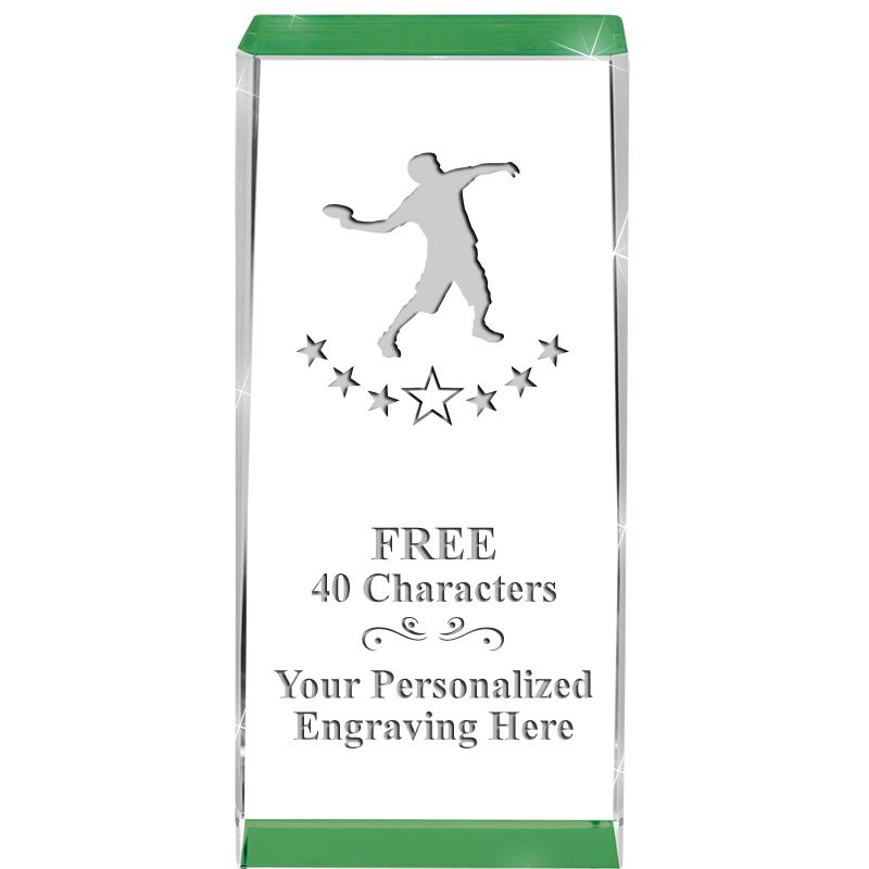 4.5" SPOTLIGHT GREEN CRYSTAL