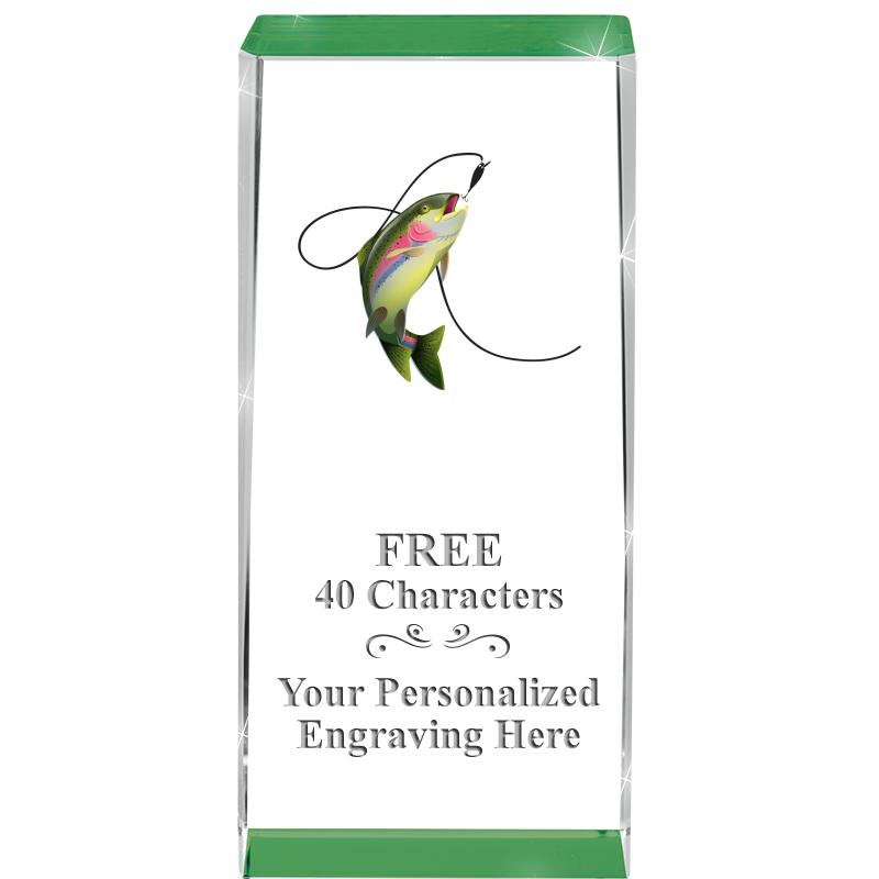 4.5" SPOTLIGHT GREEN CRYSTAL