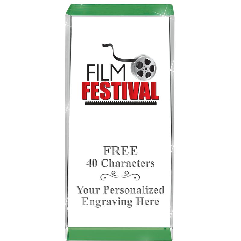 4.5" SPOTLIGHT GREEN CRYSTAL