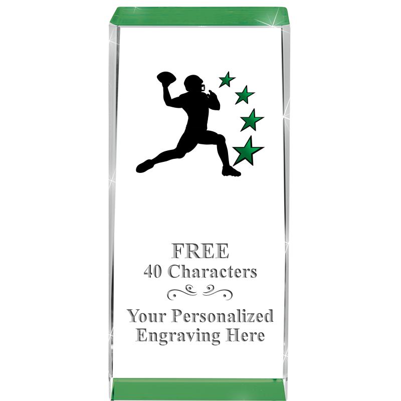 4.5" SPOTLIGHT GREEN CRYSTAL