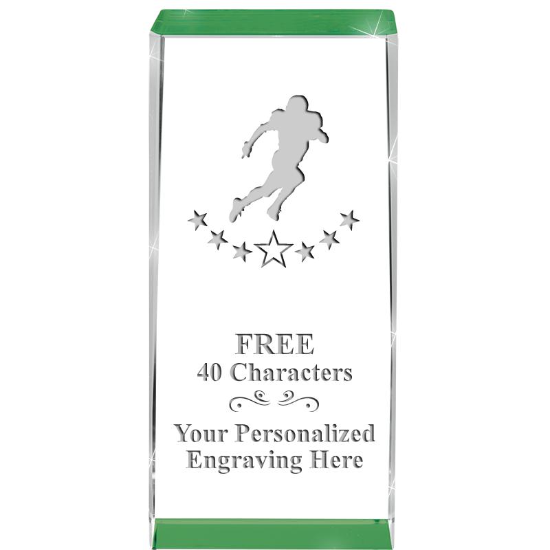 4.5" SPOTLIGHT GREEN CRYSTAL