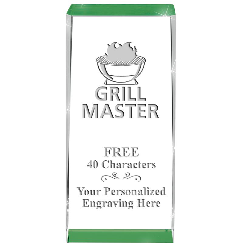 4.5" SPOTLIGHT GREEN CRYSTAL