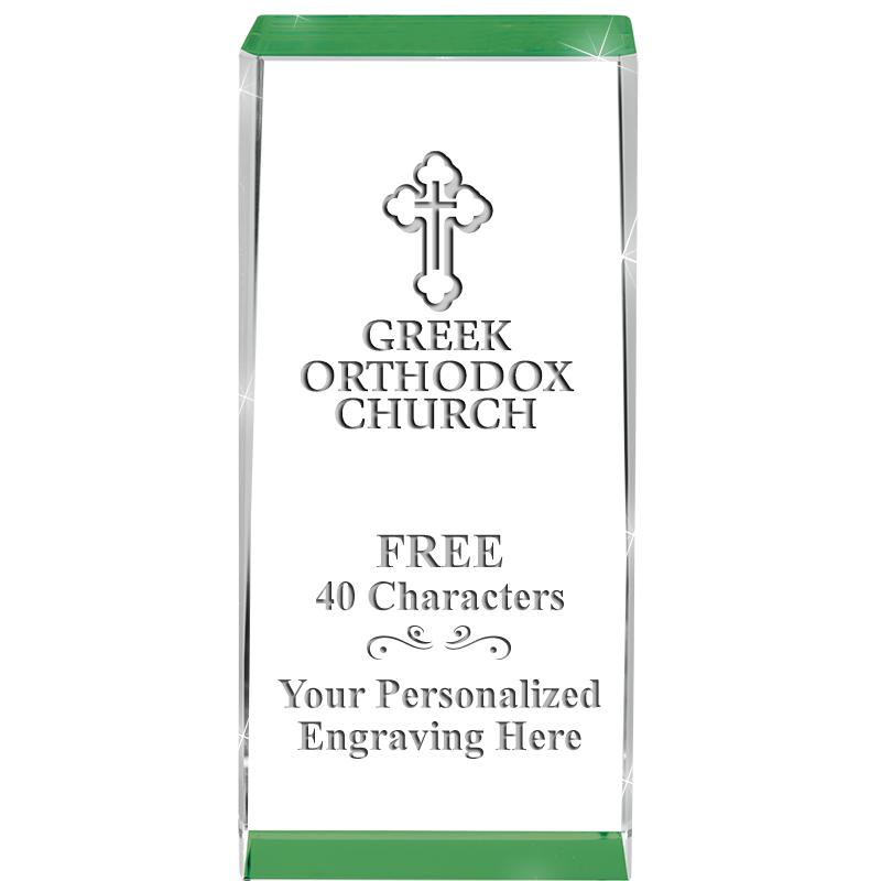 4.5" SPOTLIGHT GREEN CRYSTAL