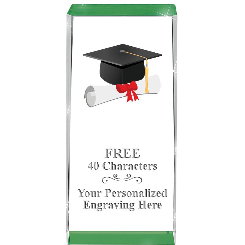 4.5" SPOTLIGHT GREEN CRYSTAL