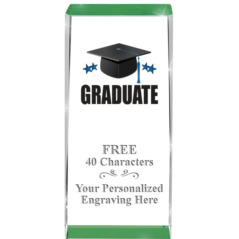 4.5" SPOTLIGHT GREEN CRYSTAL