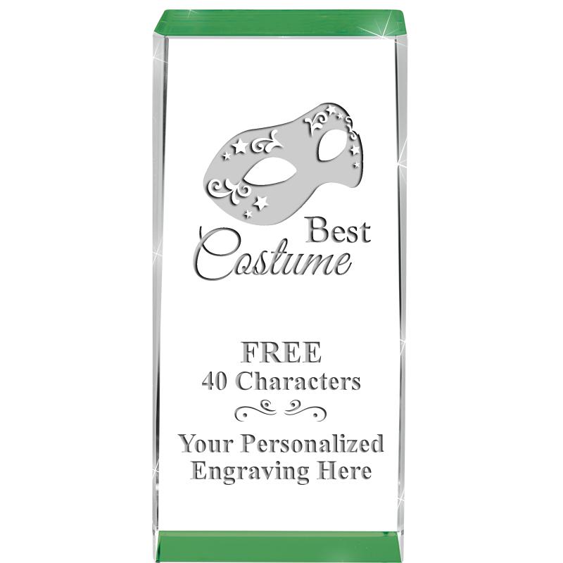 4.5" SPOTLIGHT GREEN CRYSTAL