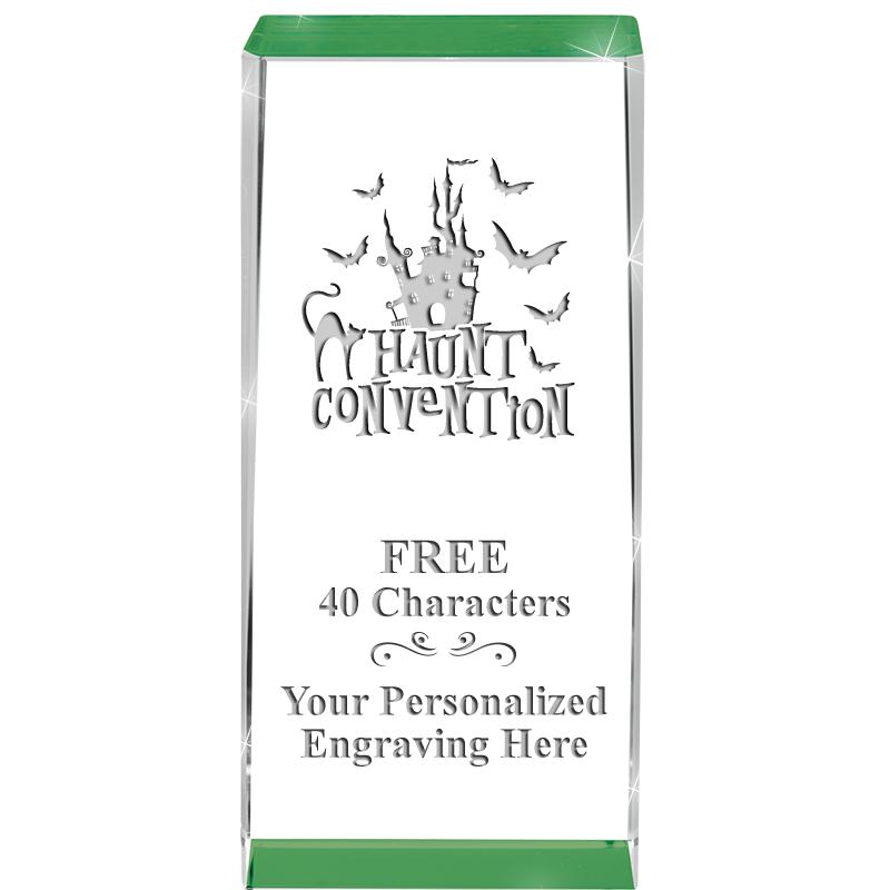 4.5" SPOTLIGHT GREEN CRYSTAL