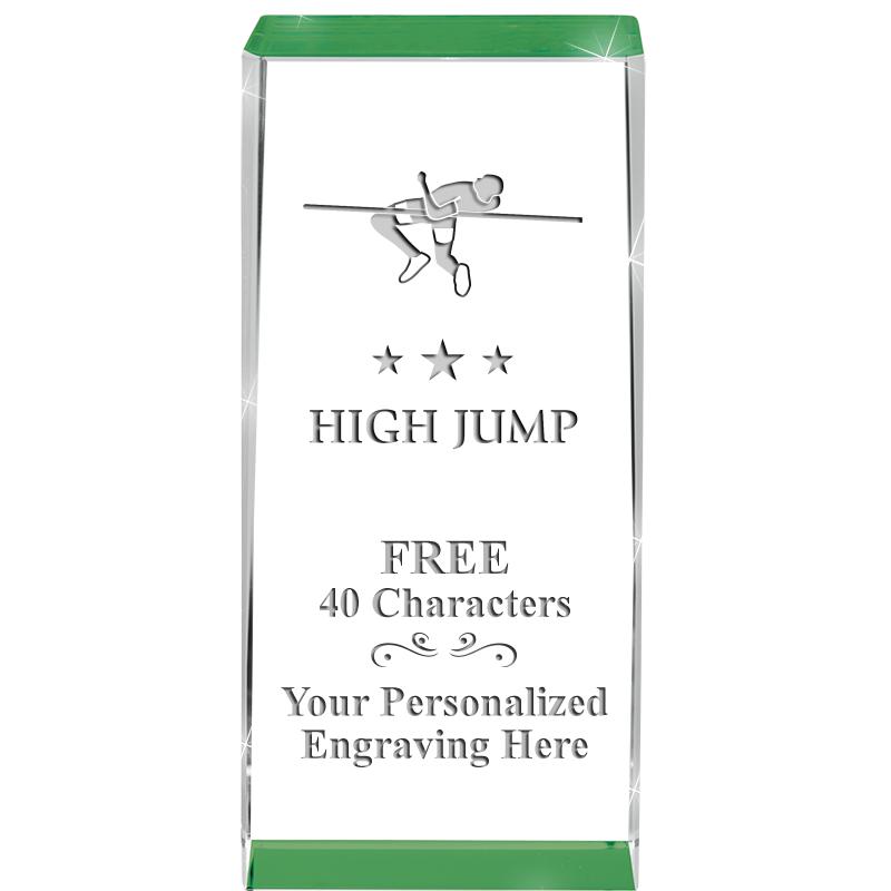 4.5" SPOTLIGHT GREEN CRYSTAL