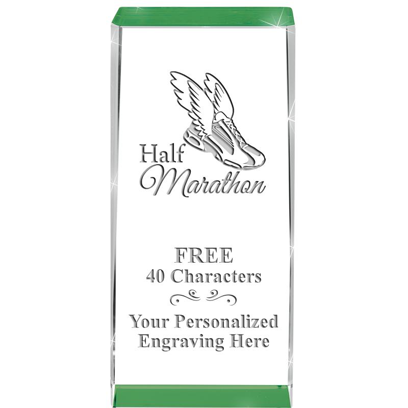 4.5" SPOTLIGHT GREEN CRYSTAL