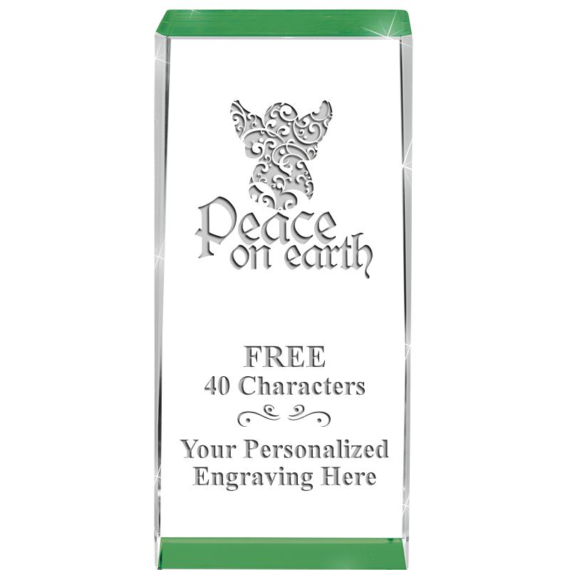 4.5" SPOTLIGHT GREEN CRYSTAL