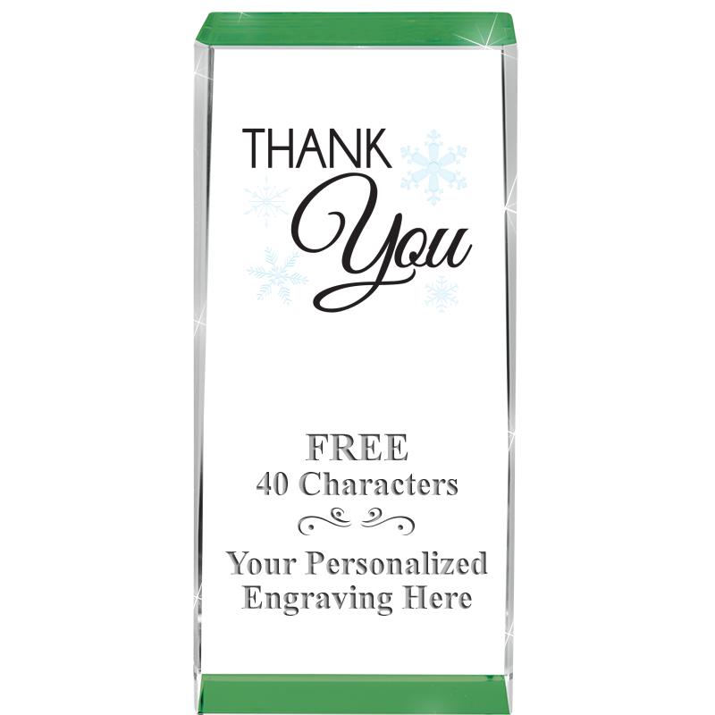 4.5" SPOTLIGHT GREEN CRYSTAL