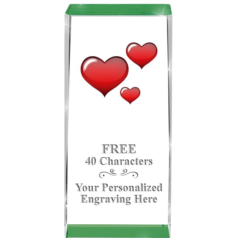 4.5" SPOTLIGHT GREEN CRYSTAL