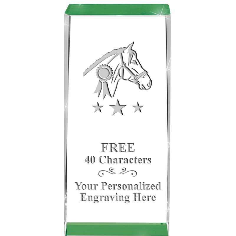 4.5" SPOTLIGHT GREEN CRYSTAL