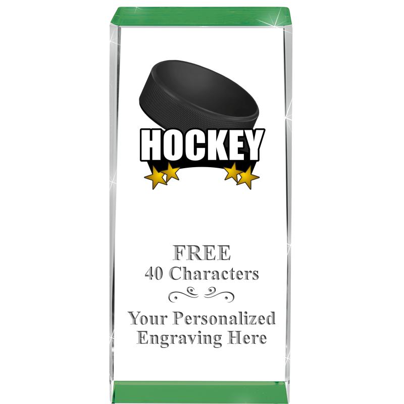 4.5" SPOTLIGHT GREEN CRYSTAL