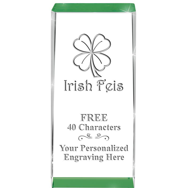 4.5" SPOTLIGHT GREEN CRYSTAL