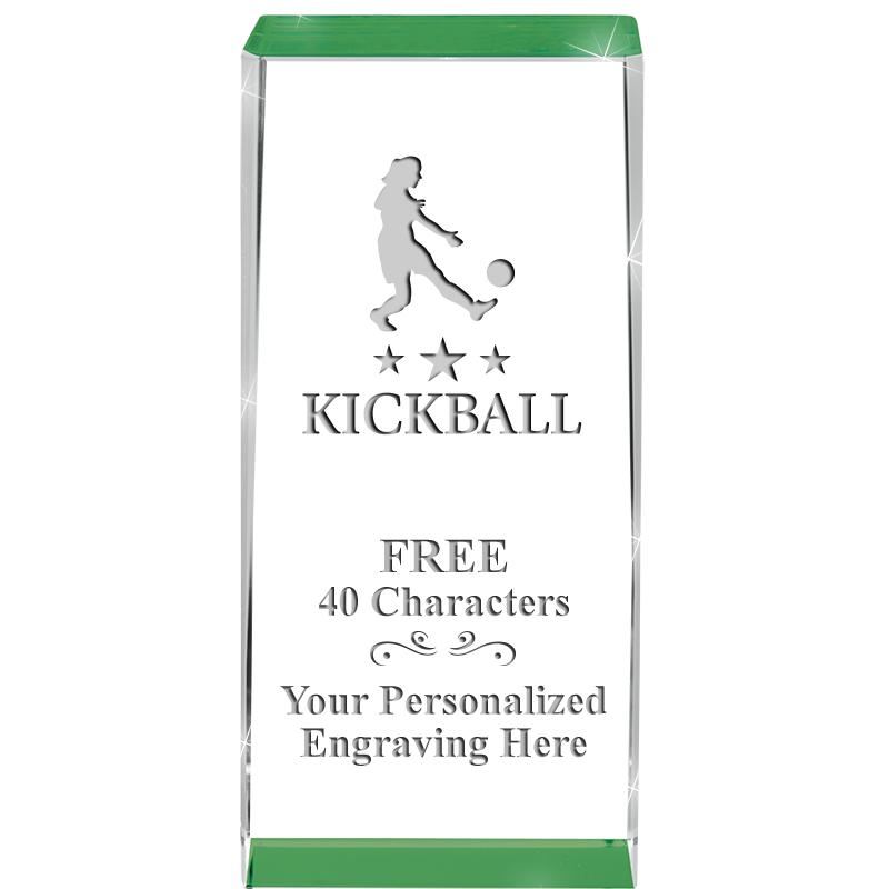 4.5" SPOTLIGHT GREEN CRYSTAL