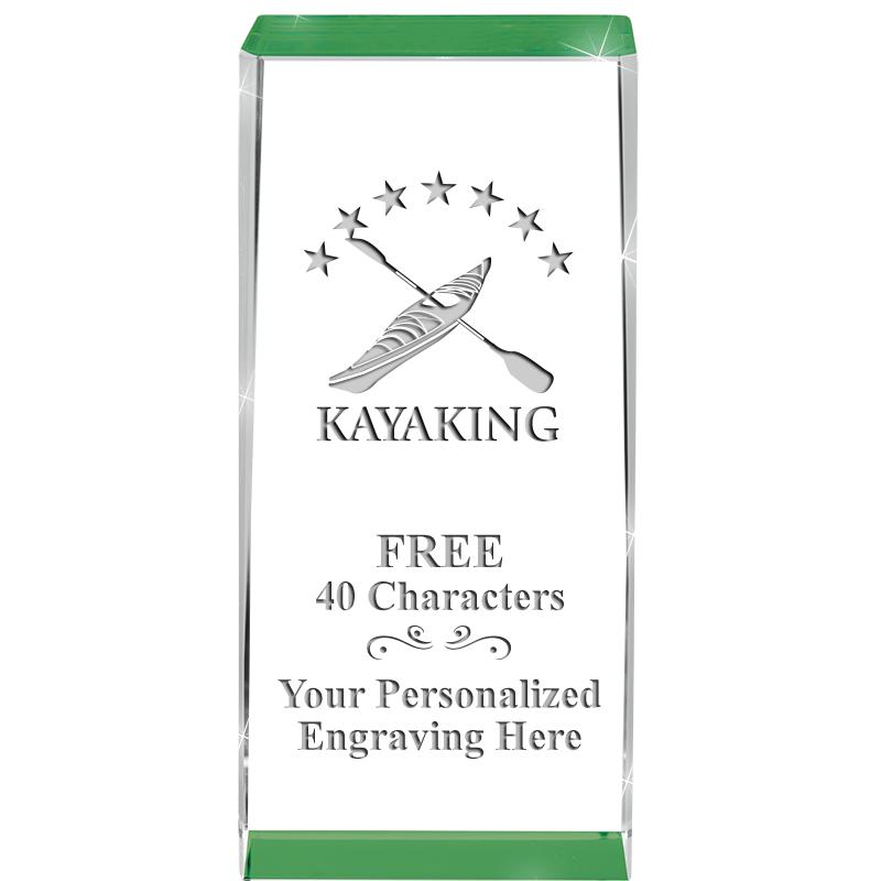 4.5" SPOTLIGHT GREEN CRYSTAL