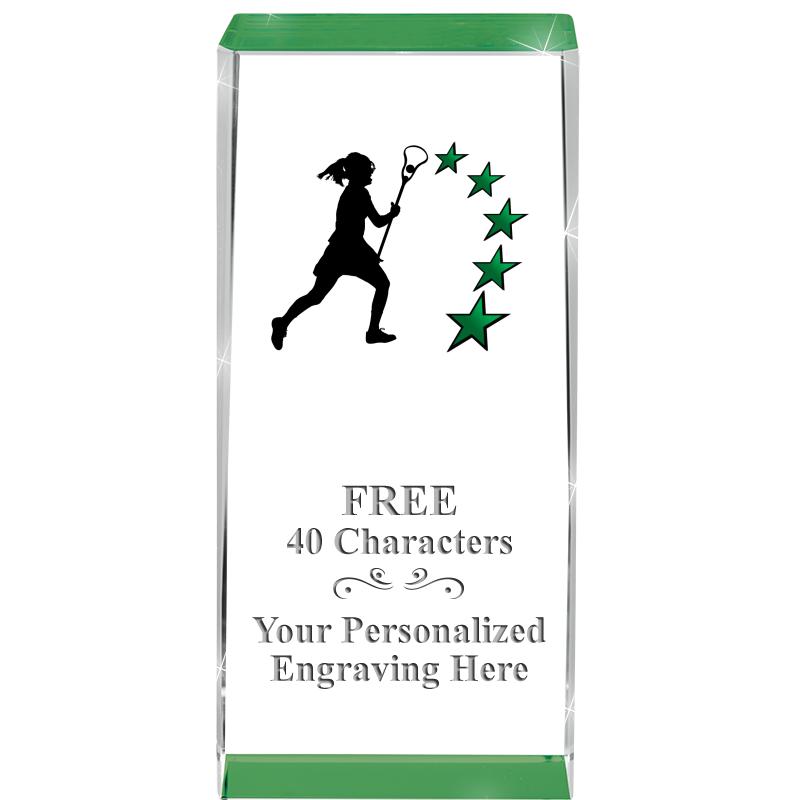 4.5" SPOTLIGHT GREEN CRYSTAL