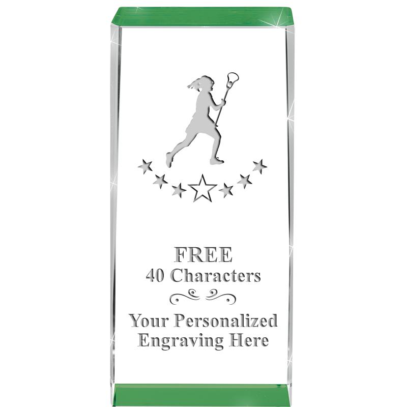 4.5" SPOTLIGHT GREEN CRYSTAL