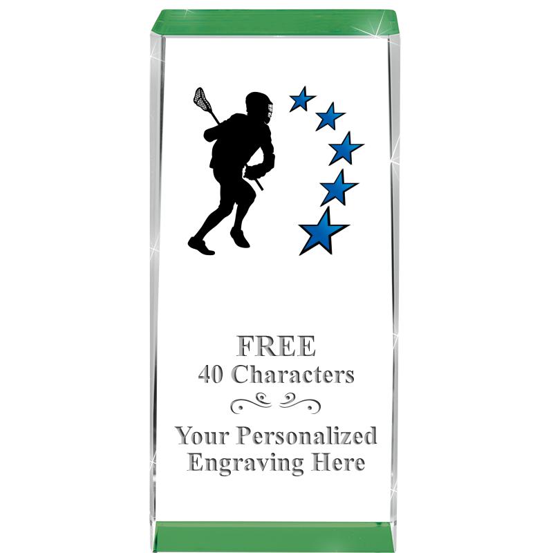 4.5" SPOTLIGHT GREEN CRYSTAL