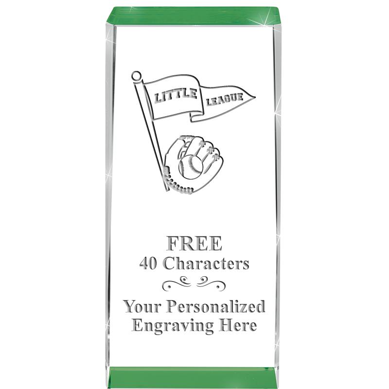 4.5" SPOTLIGHT GREEN CRYSTAL