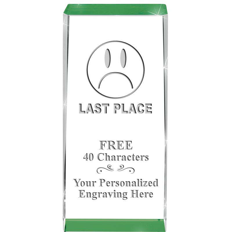 4.5" SPOTLIGHT GREEN CRYSTAL