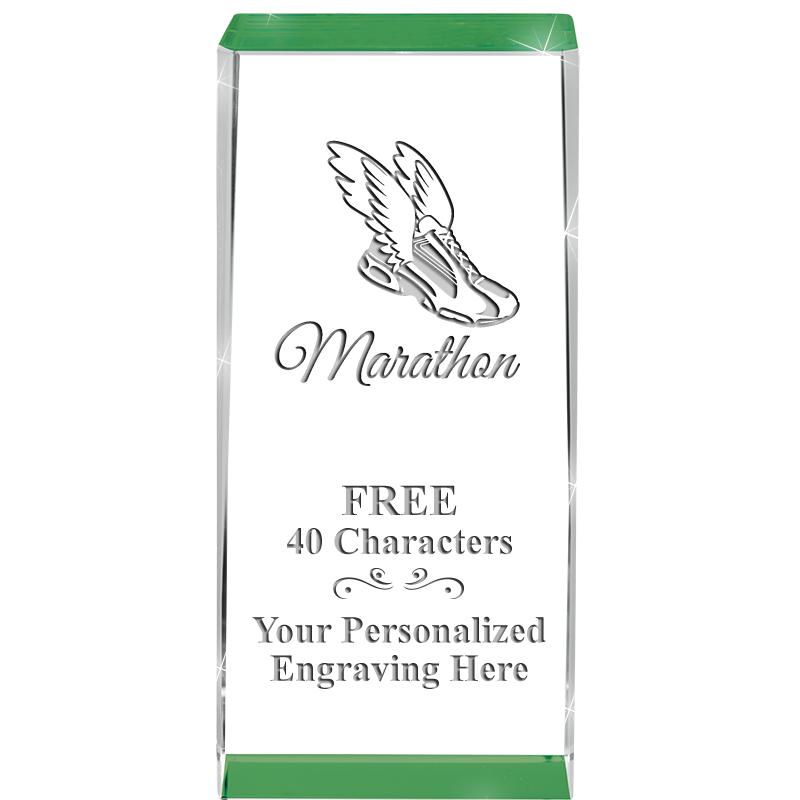 4.5" SPOTLIGHT GREEN CRYSTAL