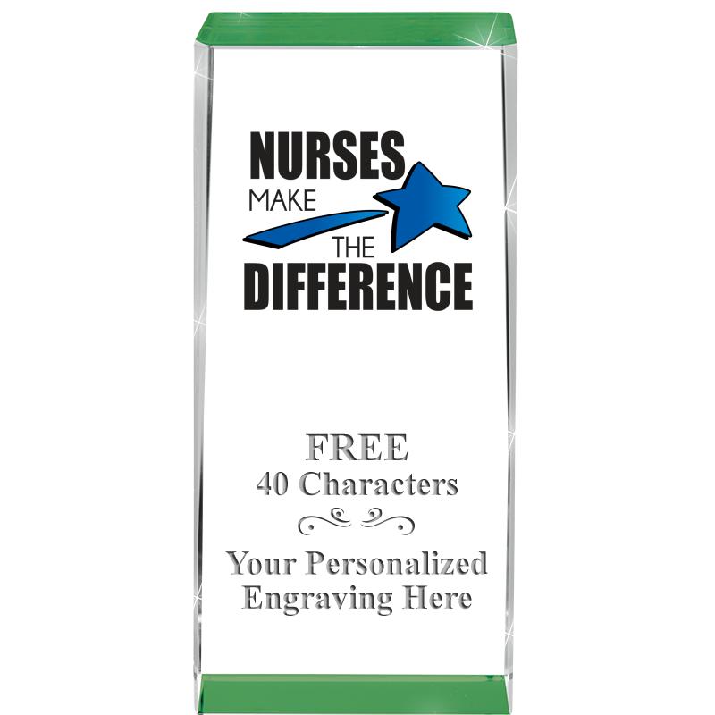 4.5" SPOTLIGHT GREEN CRYSTAL