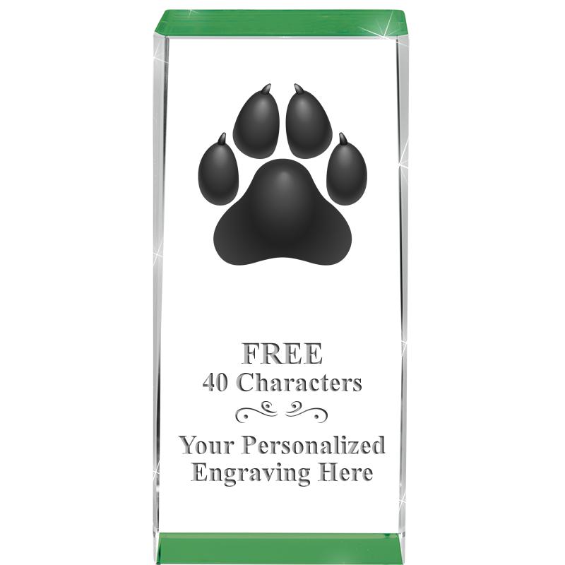 4.5" SPOTLIGHT GREEN CRYSTAL