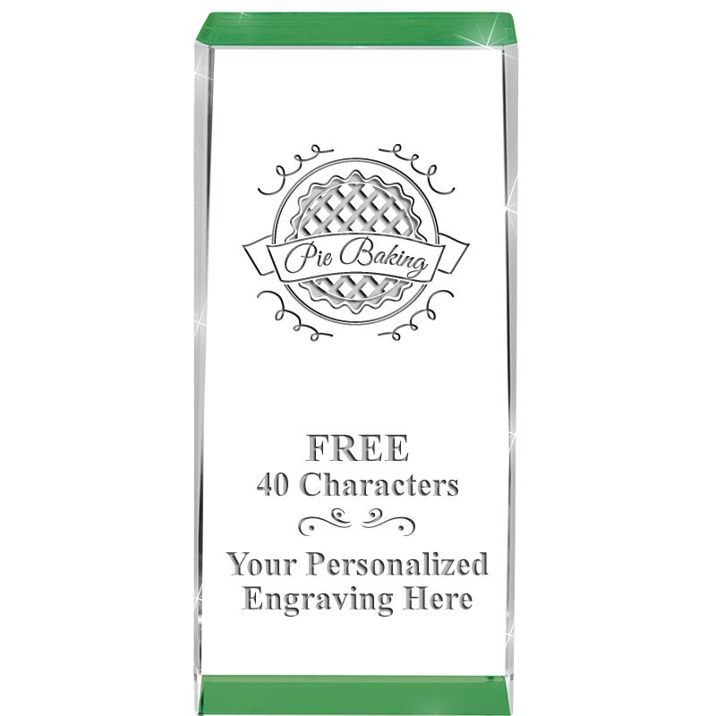 4.5" SPOTLIGHT GREEN CRYSTAL