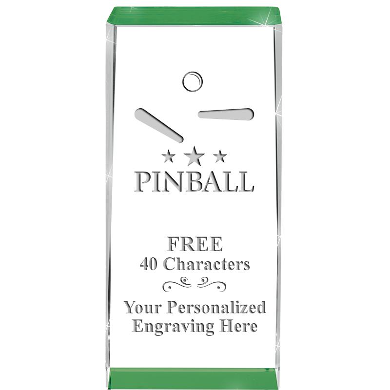 4.5" SPOTLIGHT GREEN CRYSTAL