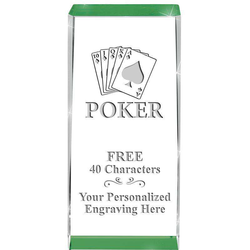 4.5" SPOTLIGHT GREEN CRYSTAL