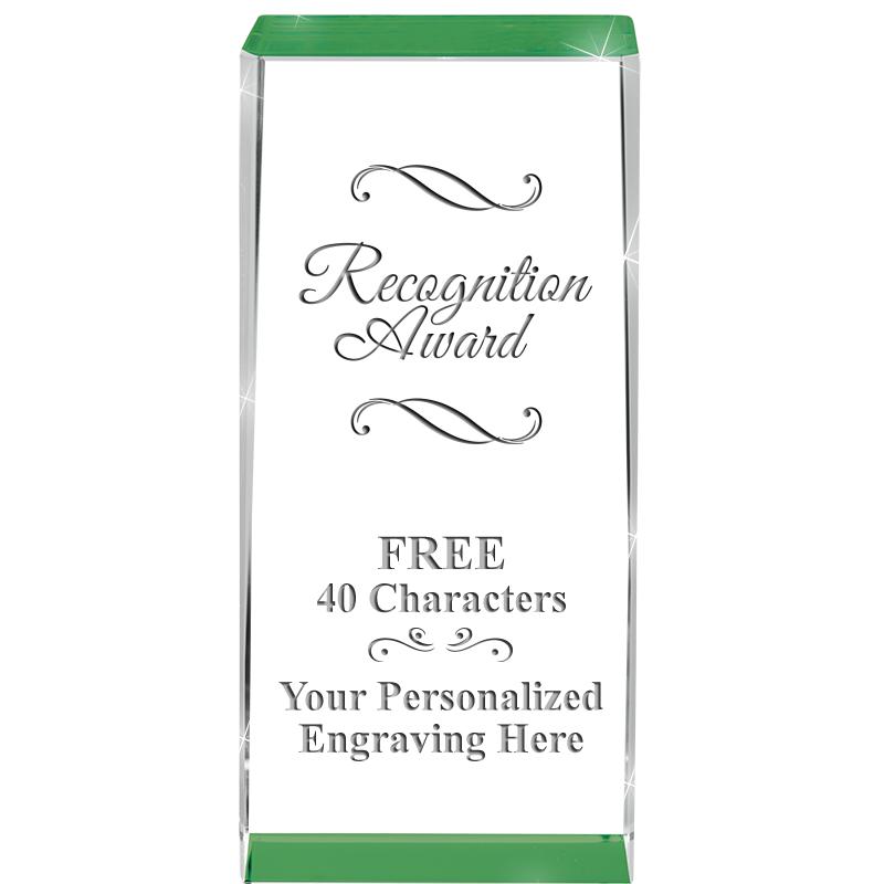 4.5" SPOTLIGHT GREEN CRYSTAL