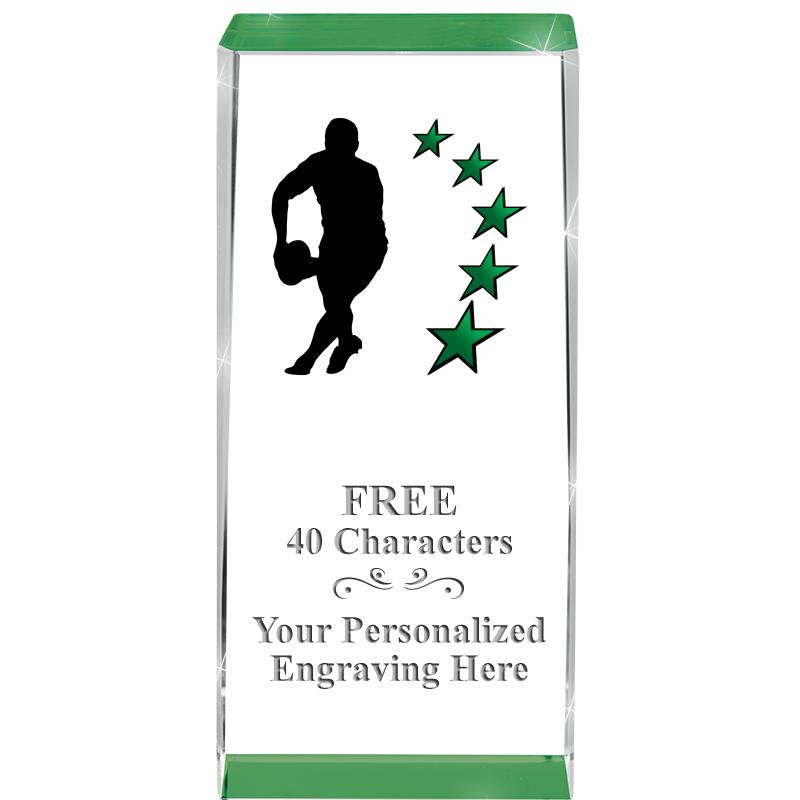 4.5" SPOTLIGHT GREEN CRYSTAL