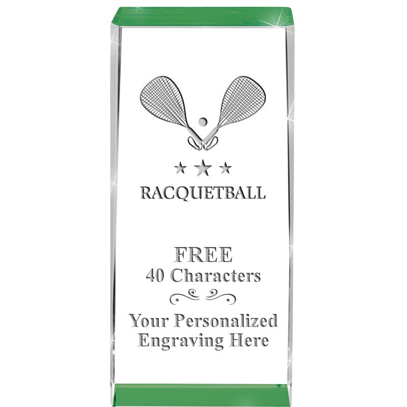 4.5" SPOTLIGHT GREEN CRYSTAL