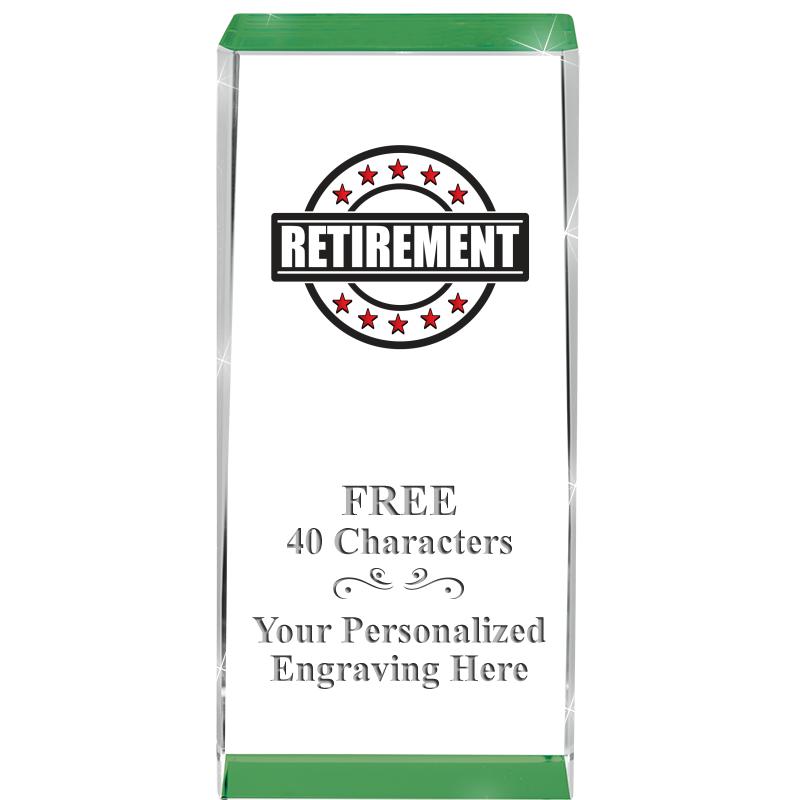 4.5" SPOTLIGHT GREEN CRYSTAL