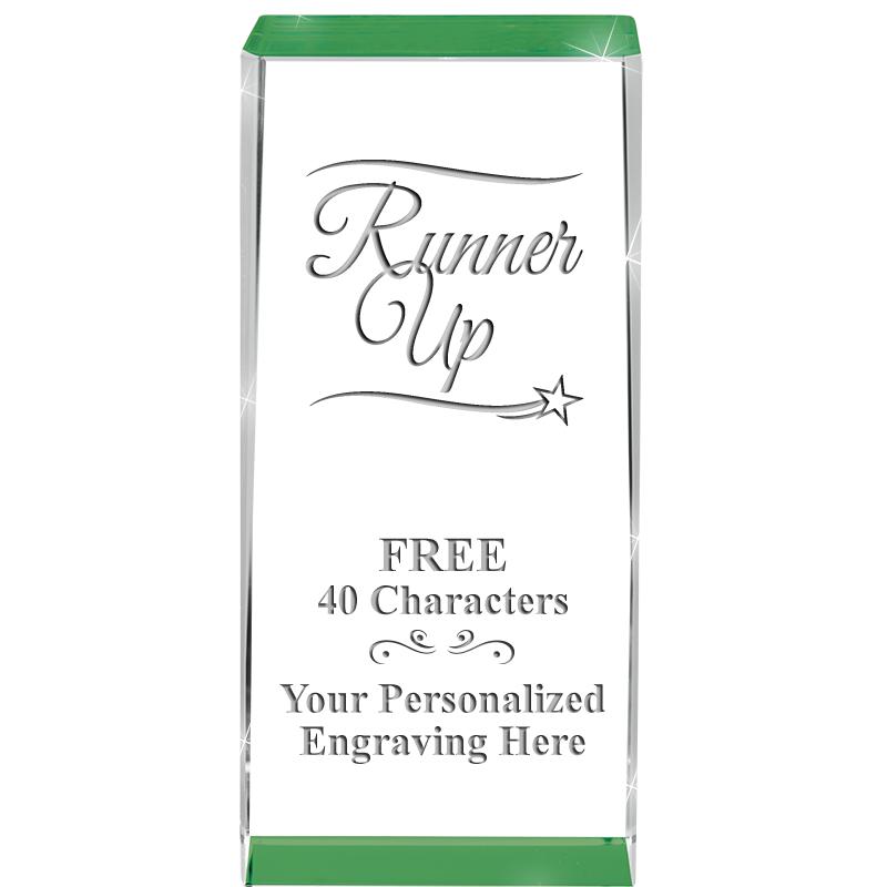 4.5" SPOTLIGHT GREEN CRYSTAL