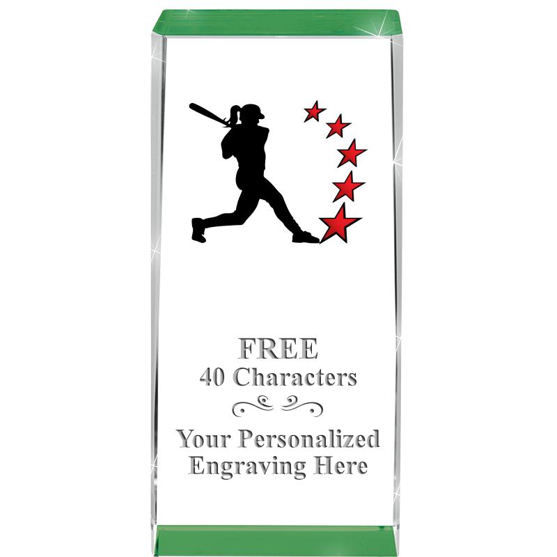 4.5" SPOTLIGHT GREEN CRYSTAL