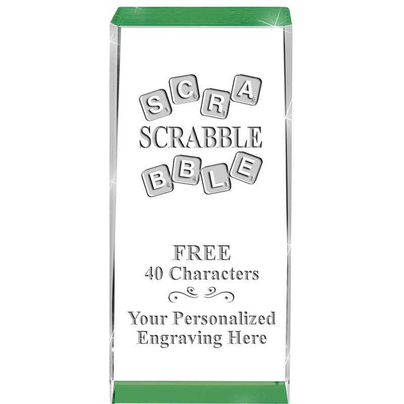 4.5" SPOTLIGHT GREEN CRYSTAL