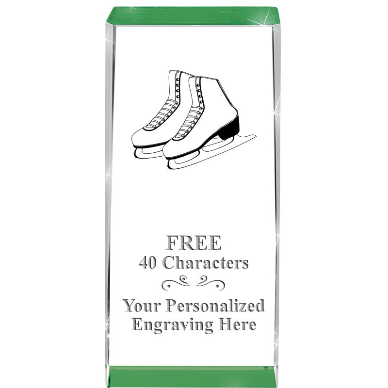 4.5" SPOTLIGHT GREEN CRYSTAL