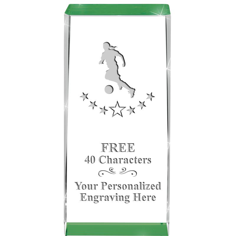 4.5" SPOTLIGHT GREEN CRYSTAL