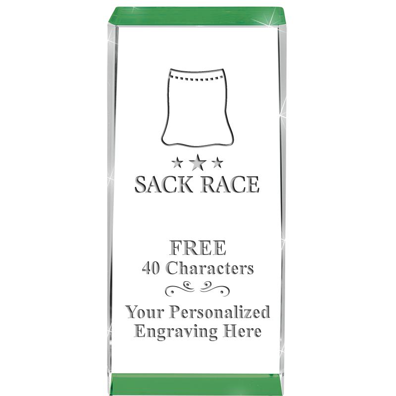 4.5" SPOTLIGHT GREEN CRYSTAL