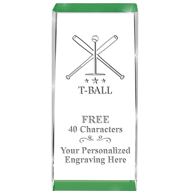 4.5" SPOTLIGHT GREEN CRYSTAL