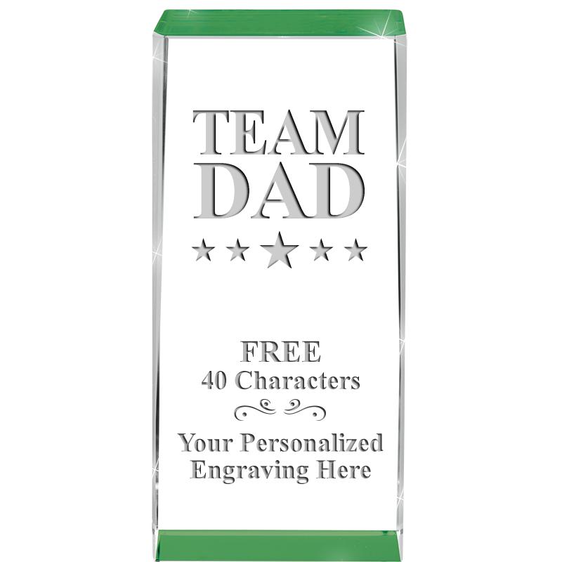 4.5" SPOTLIGHT GREEN CRYSTAL