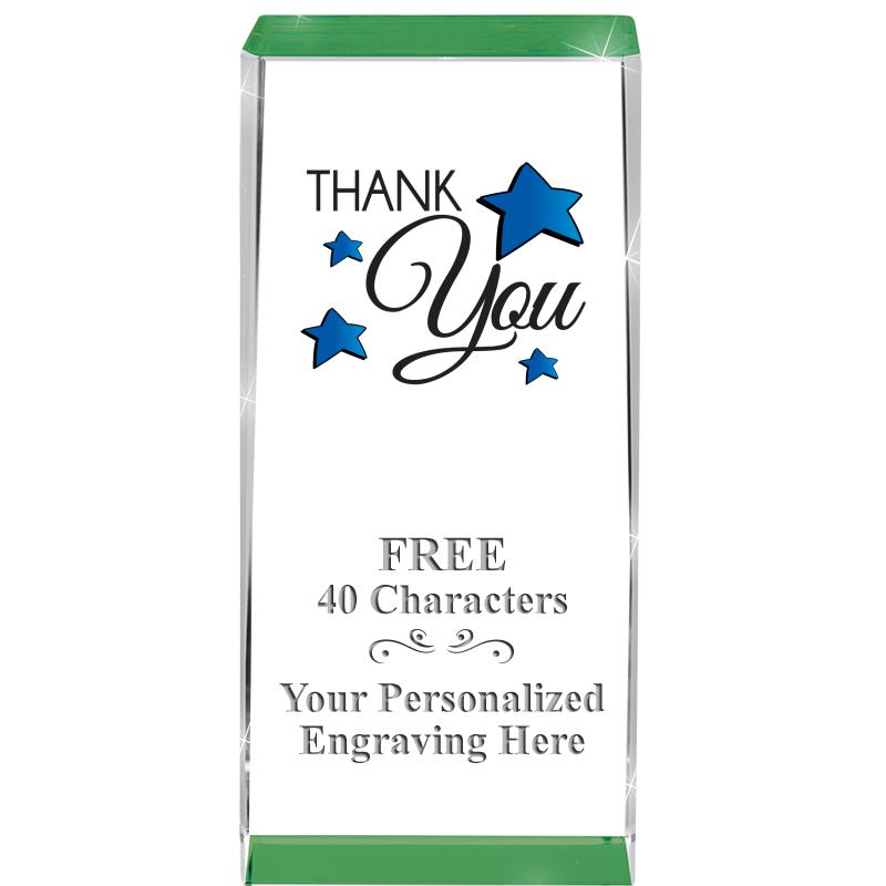 4.5" SPOTLIGHT GREEN CRYSTAL