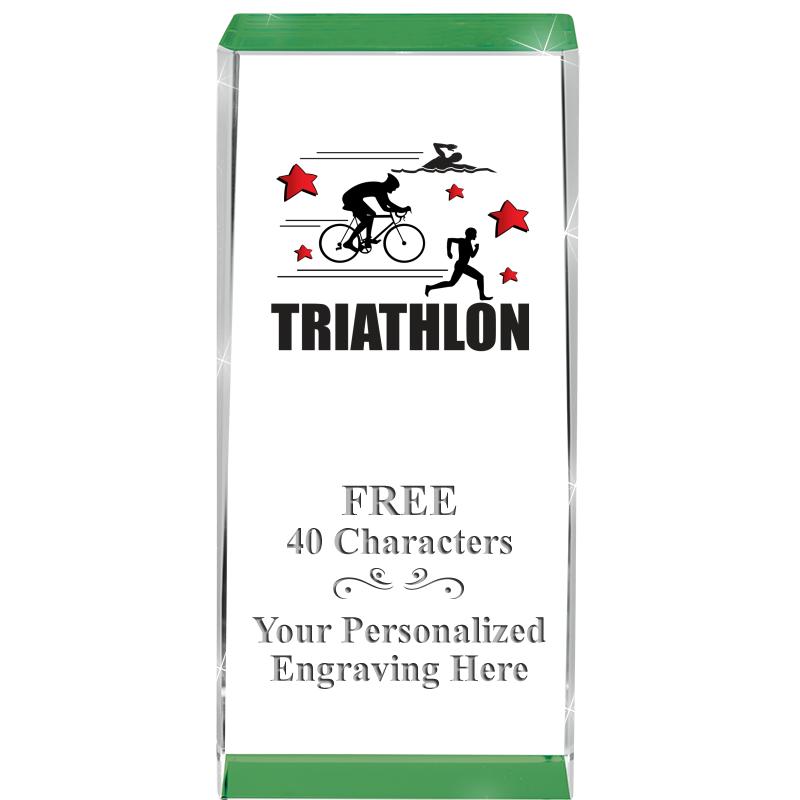 4.5" SPOTLIGHT GREEN CRYSTAL